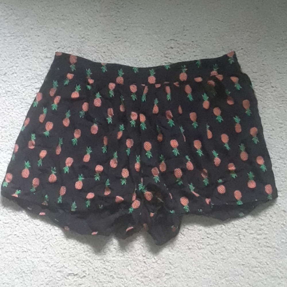 Flowy Pineapple Shorts